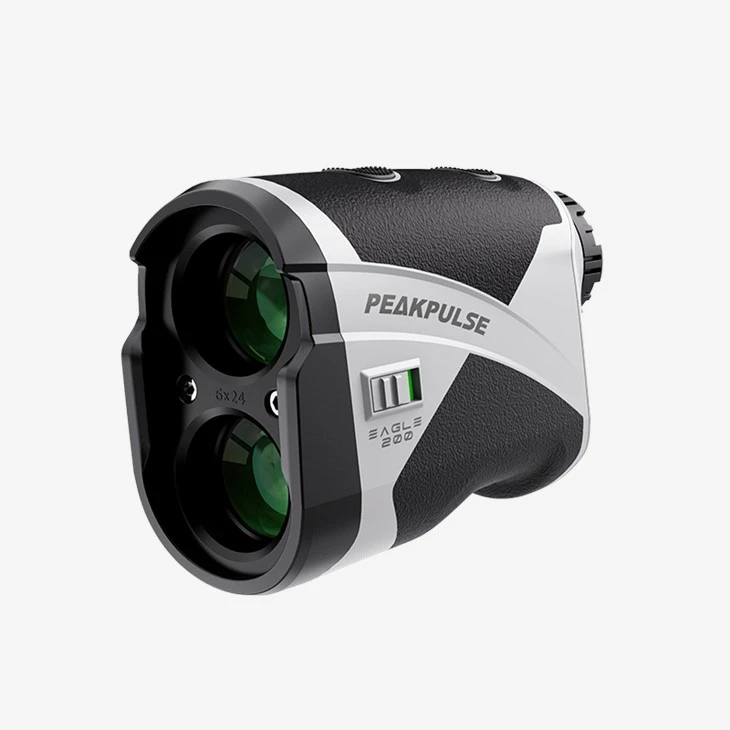 ゴルフ レーザー レンジファインダー 7 度 超広角 FOV 高精度旗竿ロック付き バイブレーション機能 スロープ モード 連続スキャン